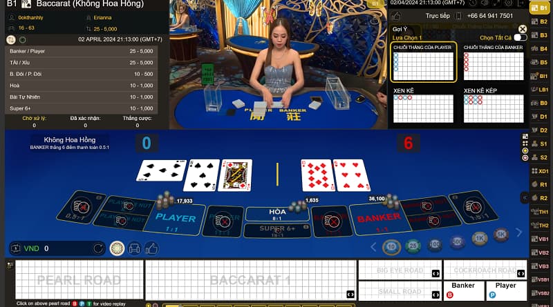 Dealer chuyên nghiệp riêng cho từng phòng chơi