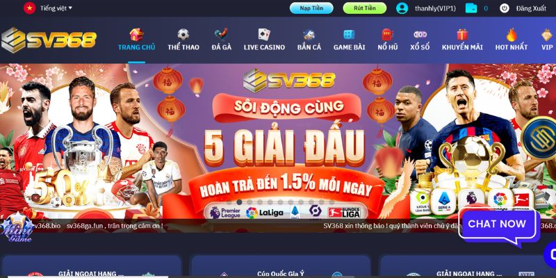 Giới thiệu Sv368 - Nhà cái số 1 Châu Á