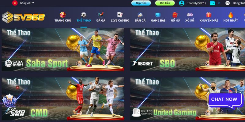 Mãn nhãn với những trận đấu thể thao kịch tính tại Sv368